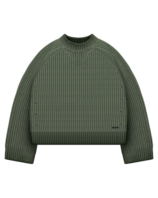 Reaven Military Green Reavenism Knit