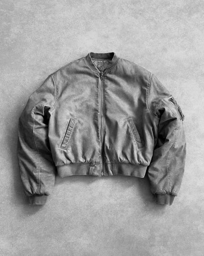 Reaven Grey Dynasty Bomber Jacket