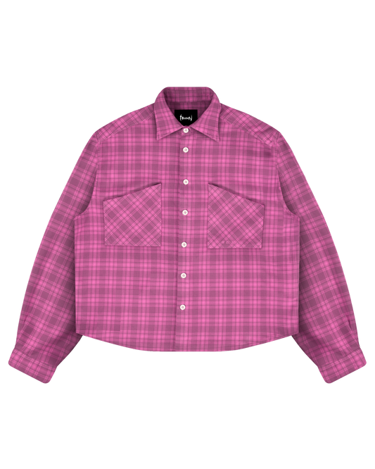 Reaven Pink Overdyed Flannel