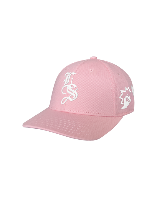 Reaven Pink Los Santos Vices Fitted Hat