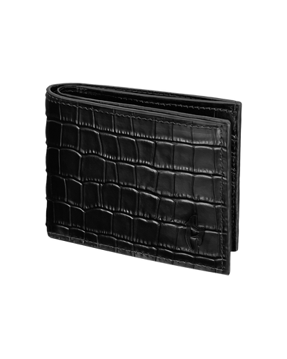 Reaven Black Leather Wallet