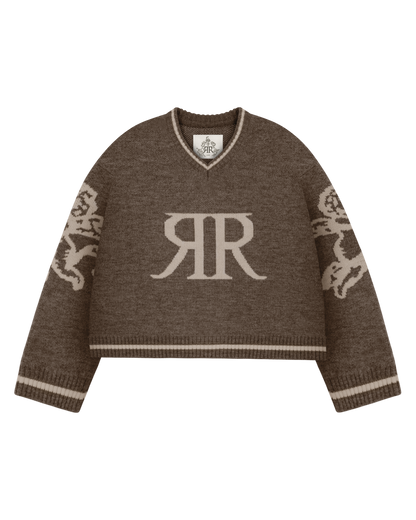 Reaven Mocha Brown Rinascimento Knit