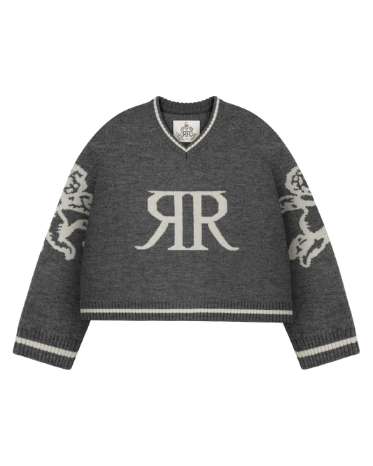 Reaven Wolf Grey Rinascimento Knit