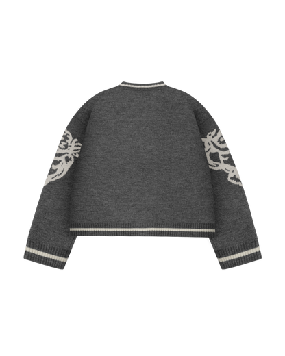 Reaven Wolf Grey Rinascimento Knit