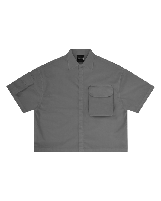 Reaven Cement Grey Basic Work Shirt